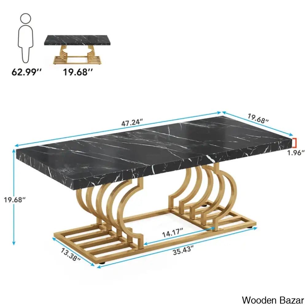 Hampto Coffee And Center Table