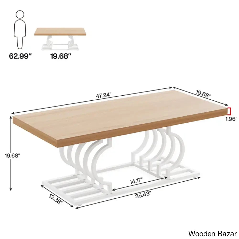 Hampto Coffee And Center Table