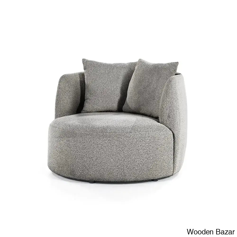 Hannah Single Seater Armchair With Elegance Defined With Timeless Craftsmanship Grey