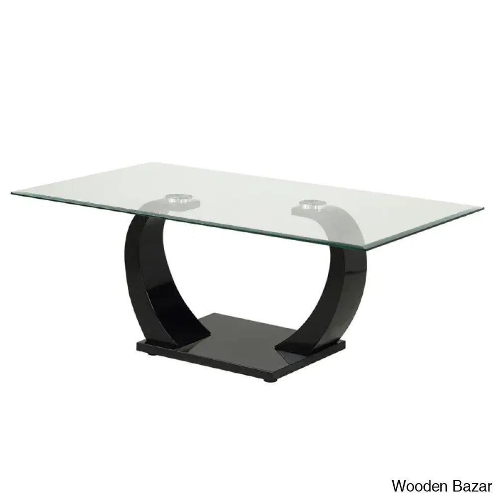 Hawanyas Glass Top Coffee And Center Table