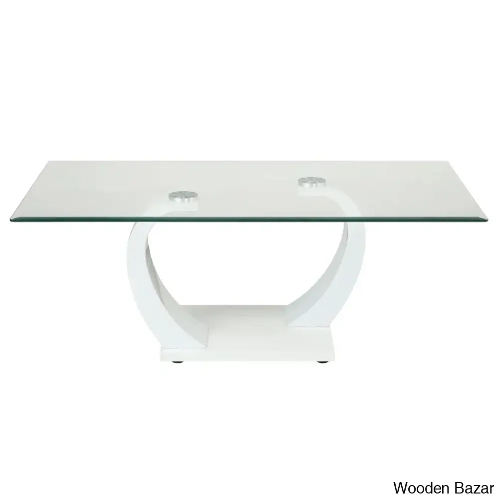 Hawanyas Glass Top Coffee And Center Table