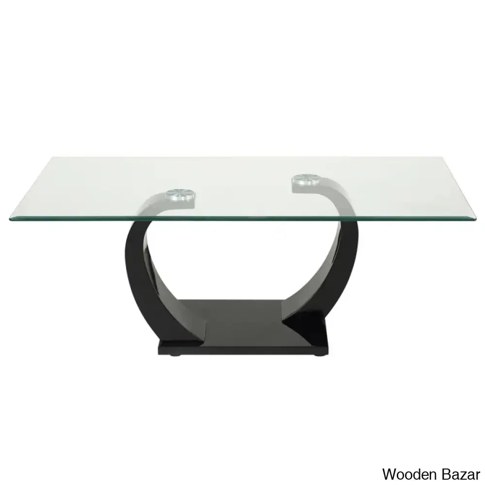 Hawanyas Glass Top Coffee And Center Table