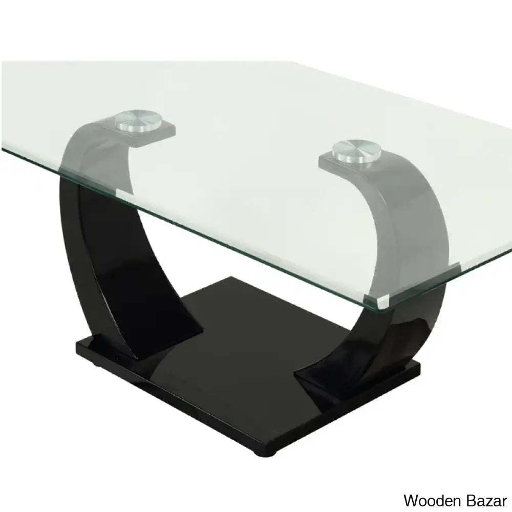 Hawanyas Glass Top Coffee And Center Table