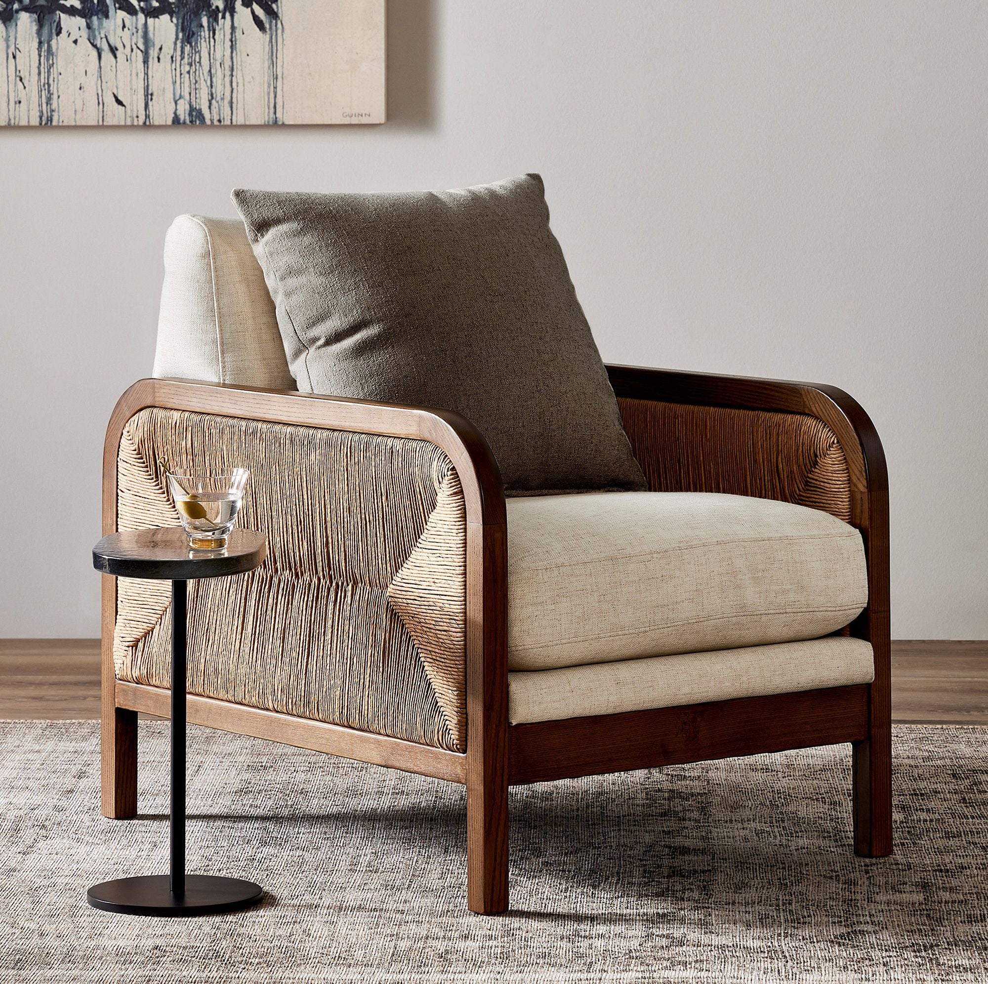 Zaun Modern Chair - Wooden Bazar