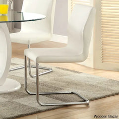 Herry New 4 Seater Pedestal Dining Table Set - Wooden Bazar