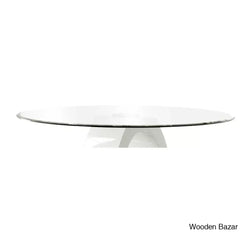 Herry New 4 Seater Pedestal Dining Table Set - Wooden Bazar