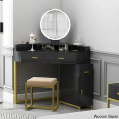 Black Dressing Table