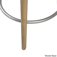 Hitchensa Swivel Upholstered 360 Degree Counter And Bar Stool