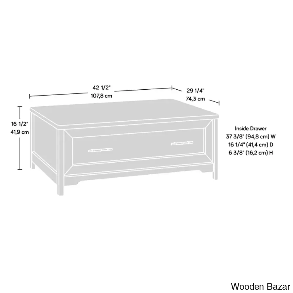 Holen Latest Coffee And Center Table - Wooden Bazar