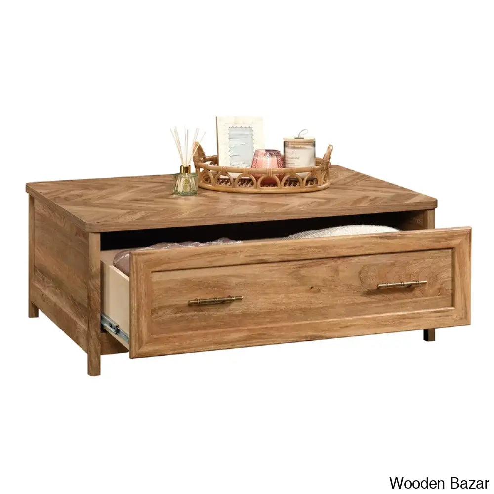 Holen Latest Coffee And Center Table - Wooden Bazar