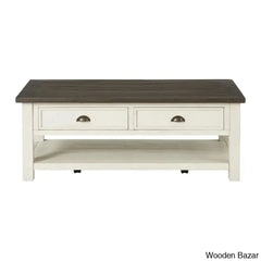 Hollimanin Solid Wood Coffee And Center Table