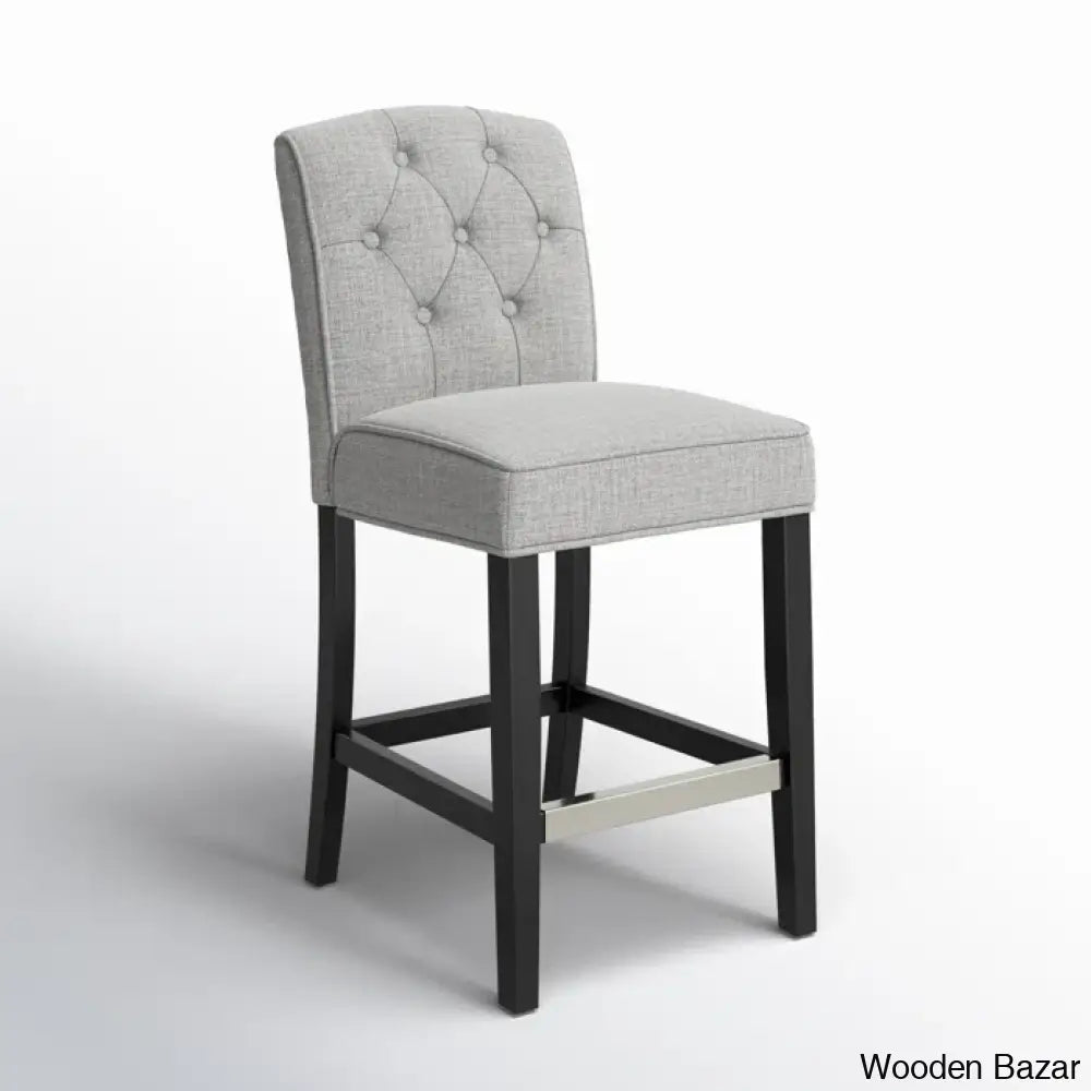 Hortonc Swivel Tufted Counter And Bar Stool