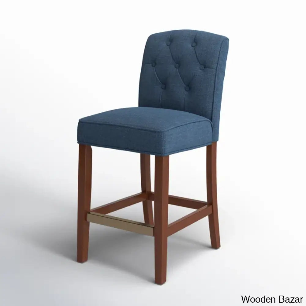 Hortonc Swivel Tufted Counter And Bar Stool