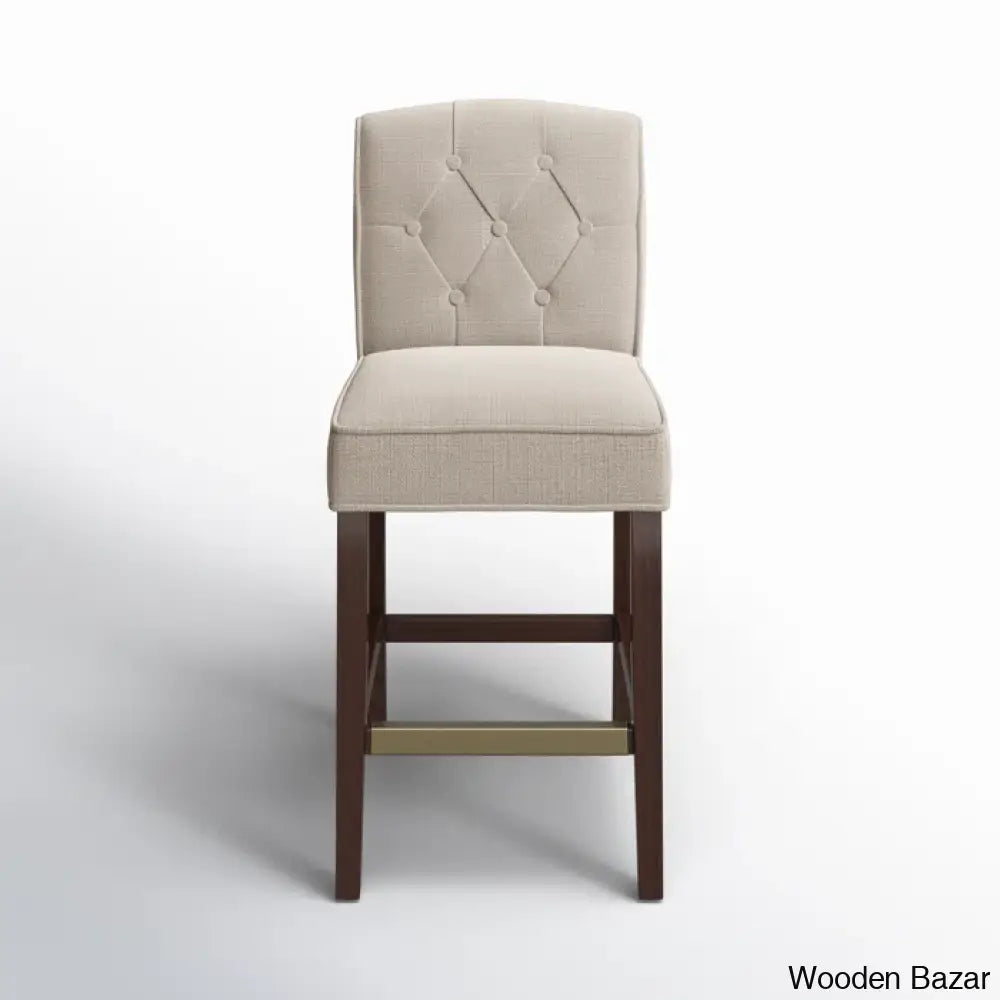 Hortonc Swivel Tufted Counter And Bar Stool