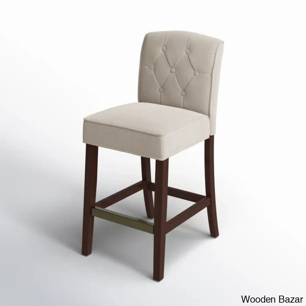 Hortonc Swivel Tufted Counter And Bar Stool