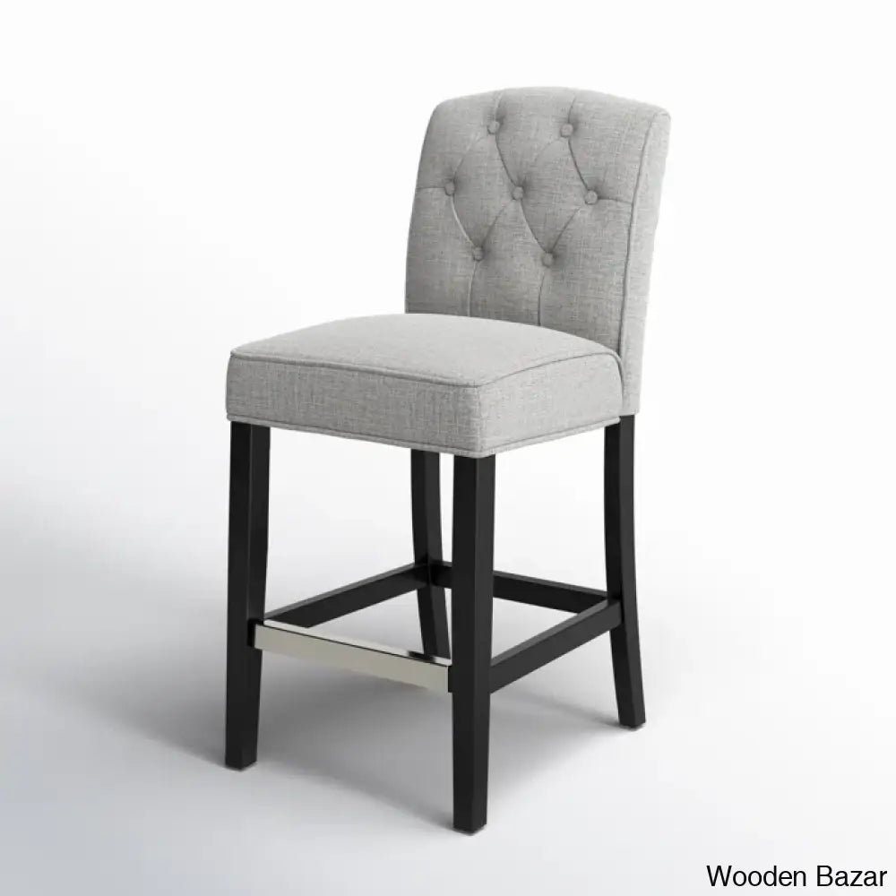 Hortonc Swivel Tufted Counter And Bar Stool