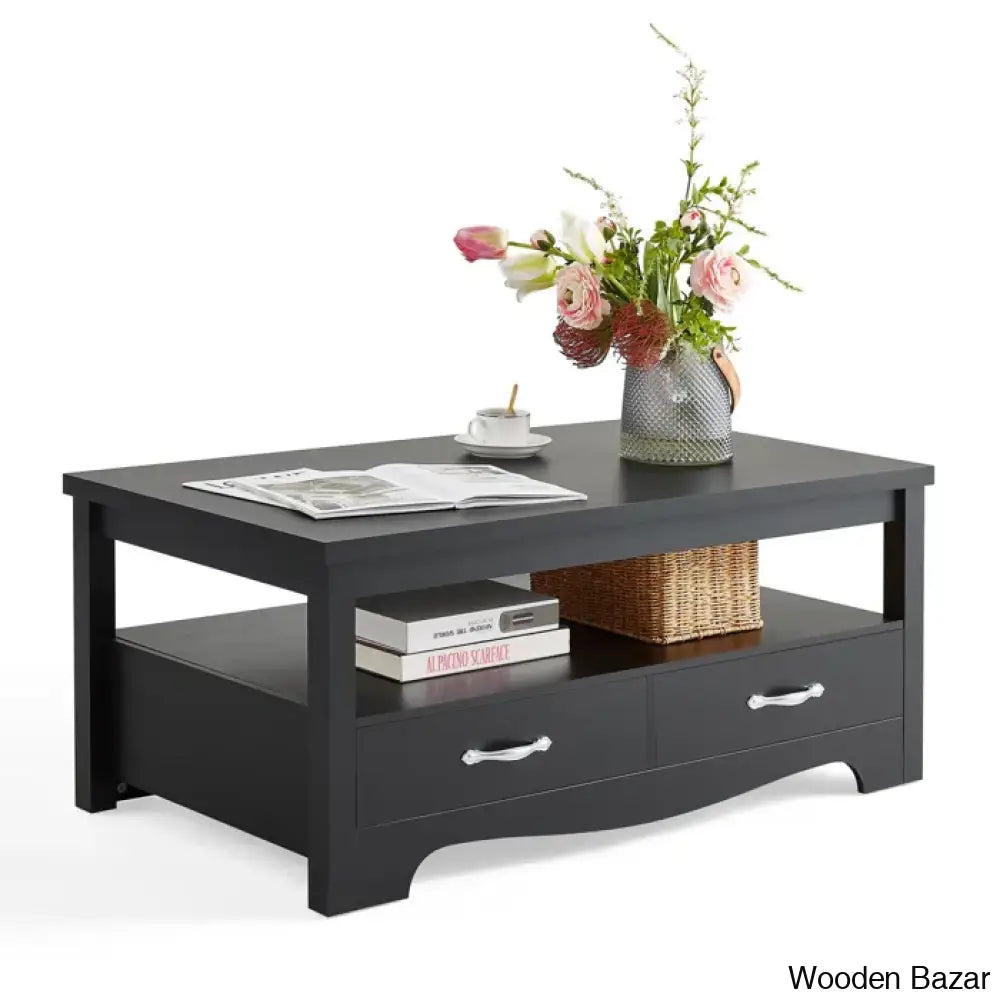 Hulettc Coffee And Center Table With Storage