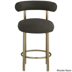 Hurlstono Upholstered Counterstool With Metal Frame (Set Of 2)