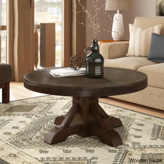 Iliyas Solid Wood Coffee Table And Center Table