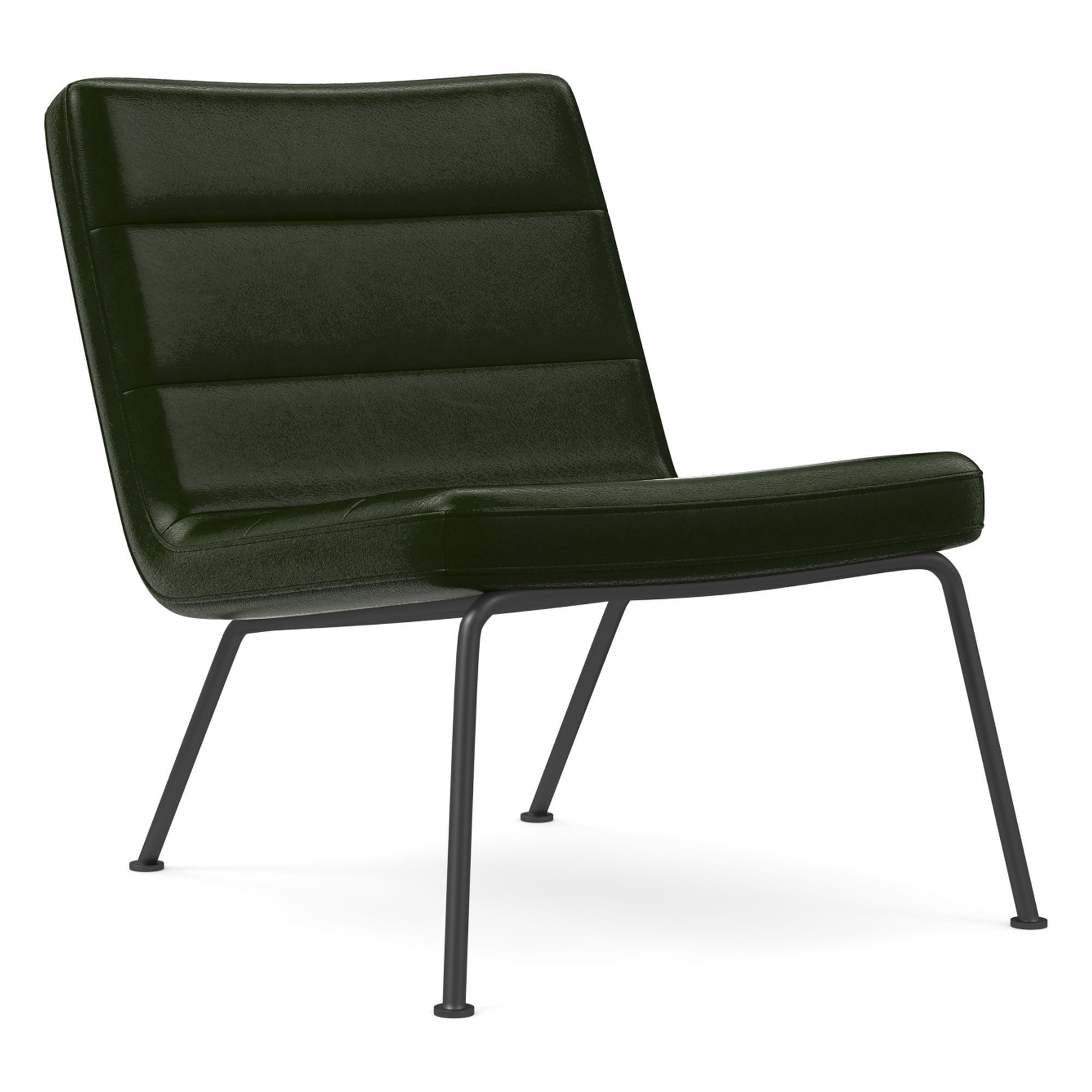 Kavolix Leather Slipper Chair - Wooden Bazar