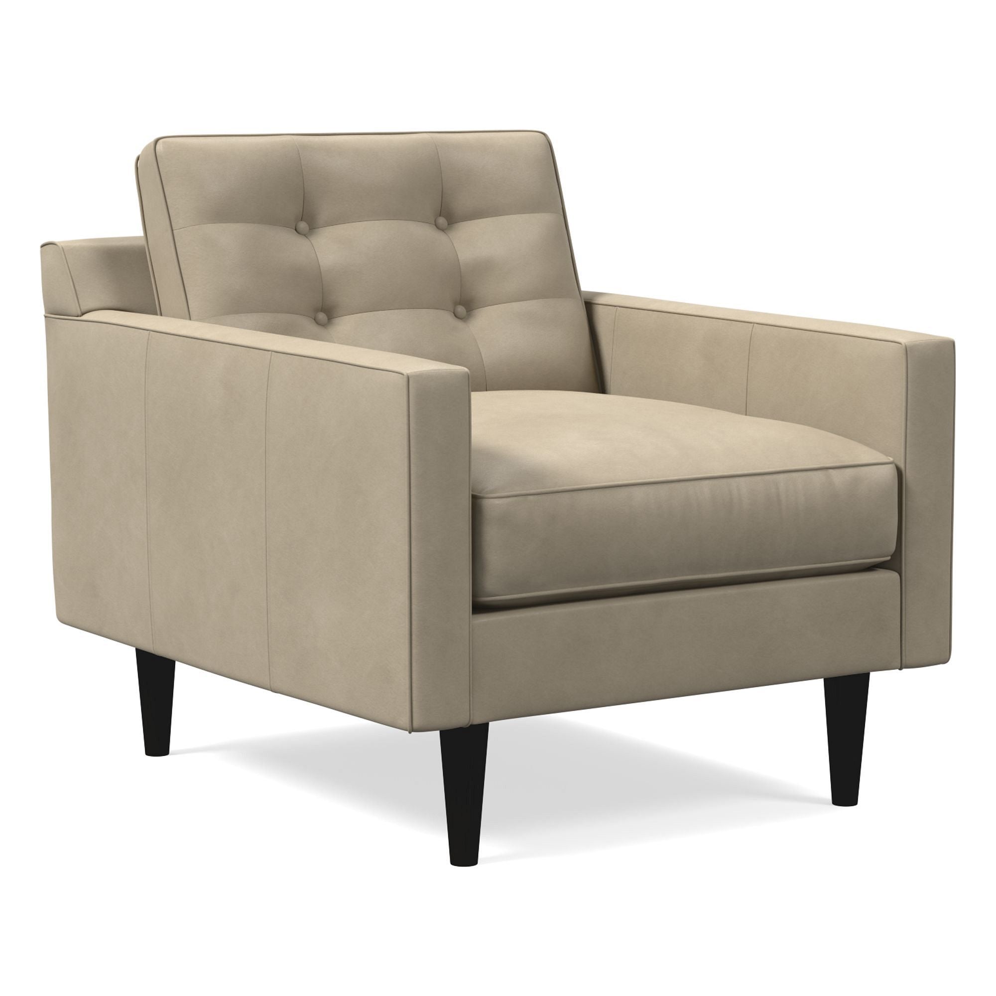 Eiaon Leather Chair - Wooden Bazar