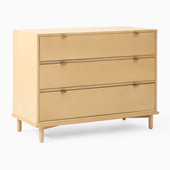 Jiker 3-Drawer Dresser - Wooden Bazar