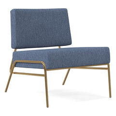 Wire Frame Slipper Chair - Wooden Bazar