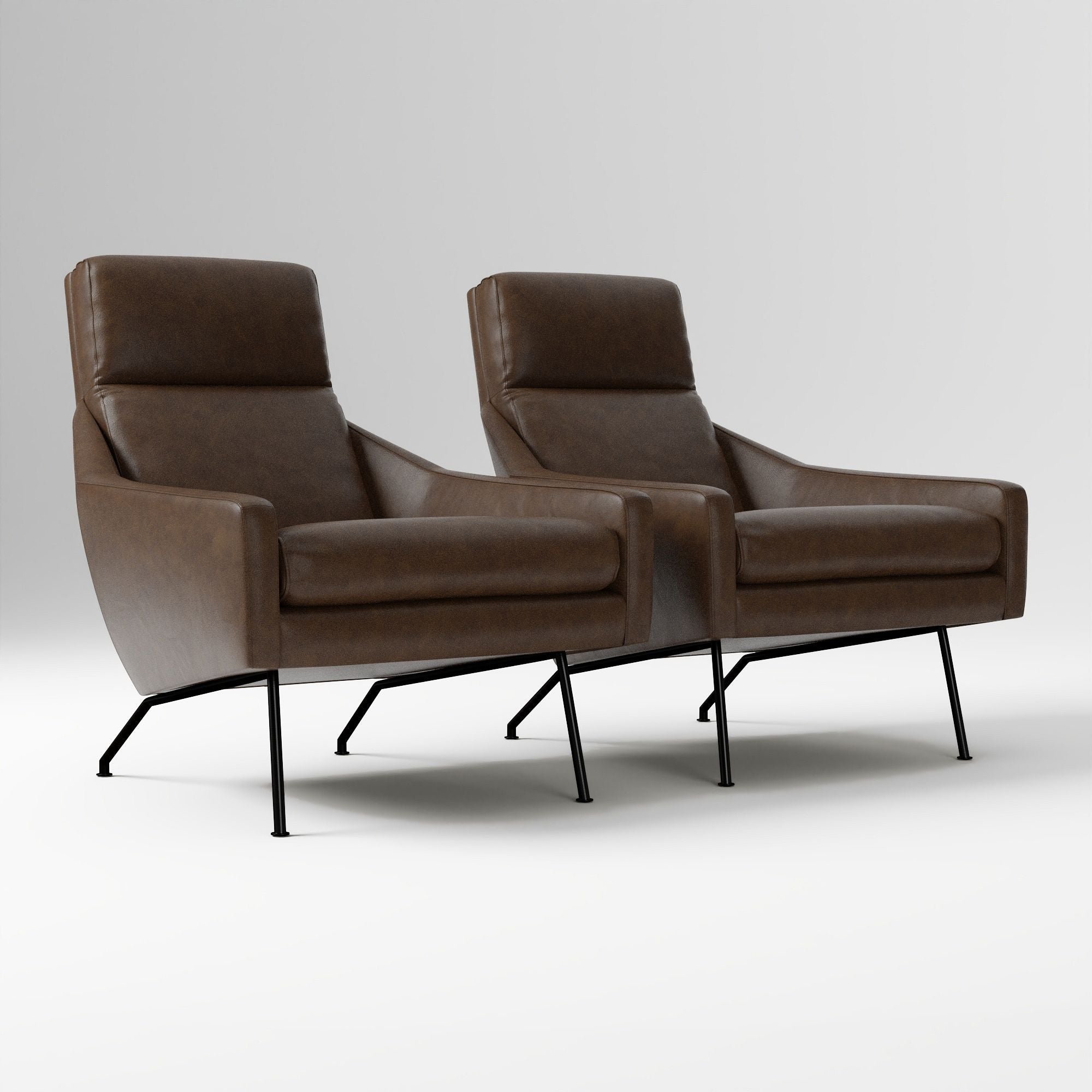 Wulex Leather Chair Only - Wooden Bazar