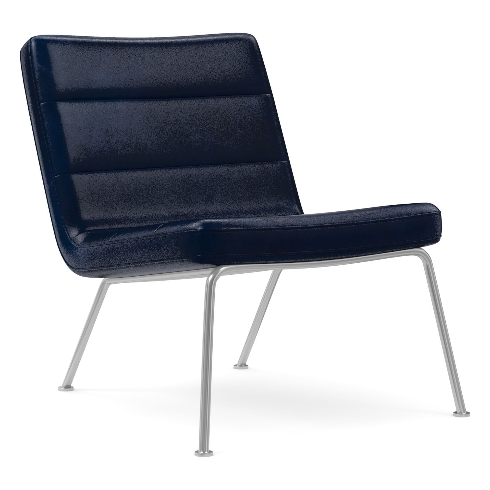 Kavolix Leather Slipper Chair - Wooden Bazar