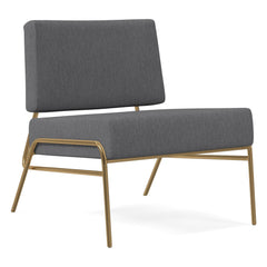 Wire Frame Slipper Chair - Wooden Bazar
