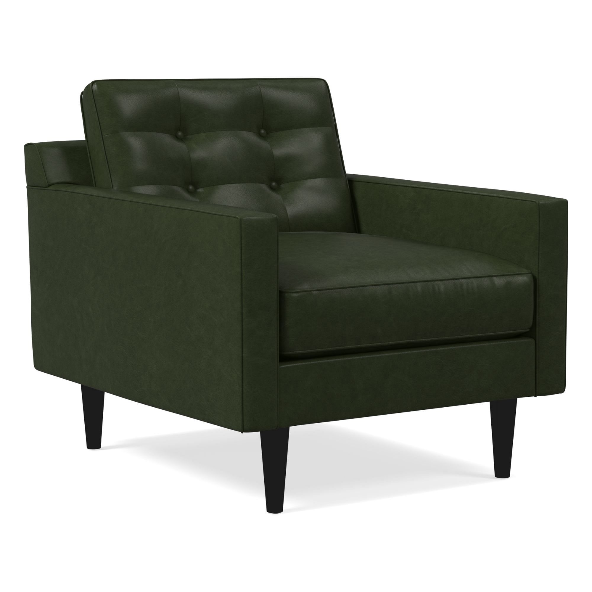 Eiaon Leather Chair - Wooden Bazar