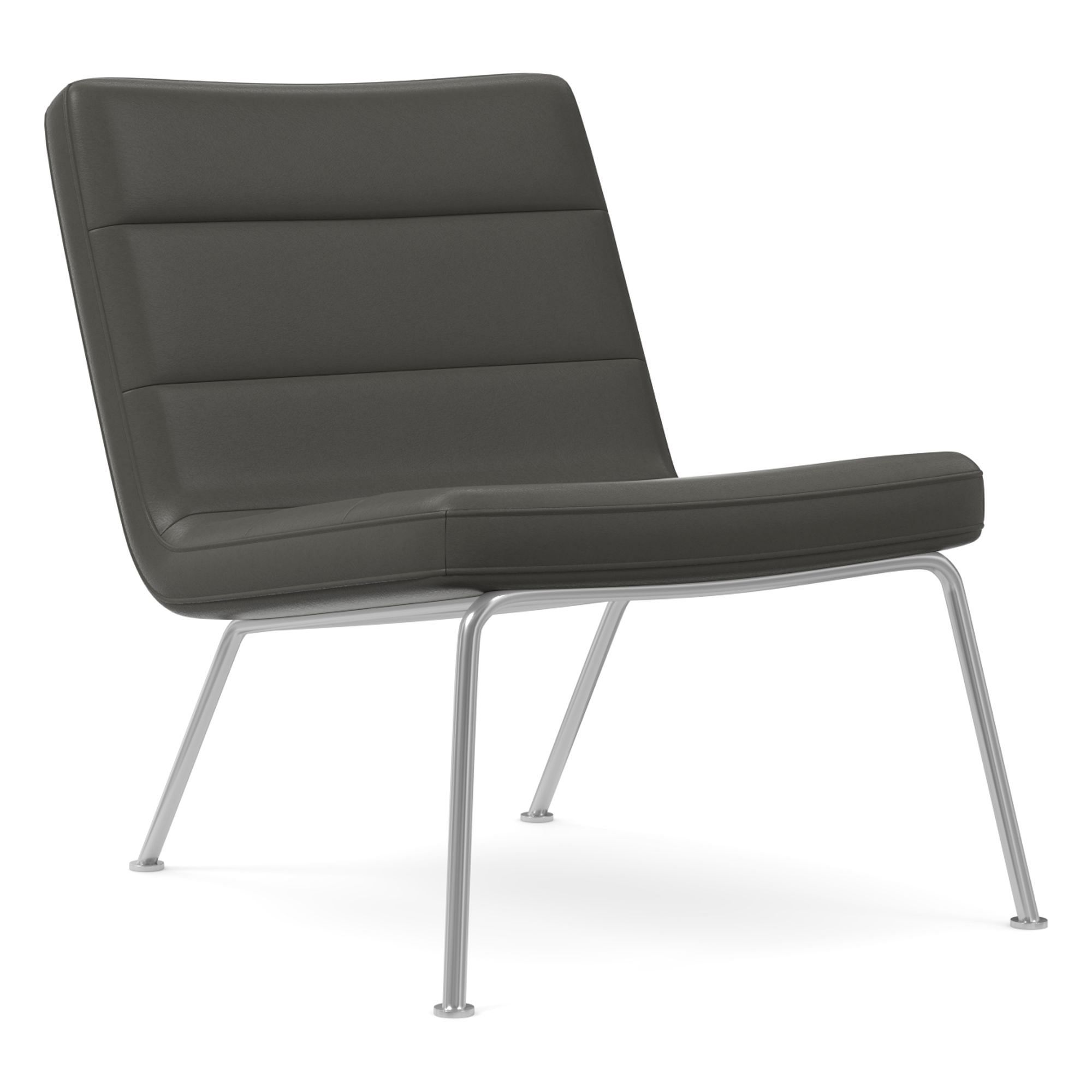 Kavolix Leather Slipper Chair - Wooden Bazar
