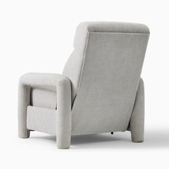 Kaizone Modern Plush Recliner Chair - Wooden bazar