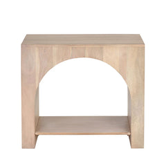 Ichedter Arched Bedside Table - Wooden bazar