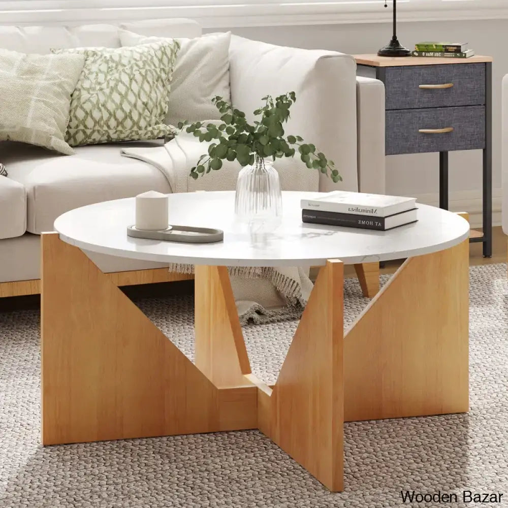 Intsy Round Coffee And Center Table