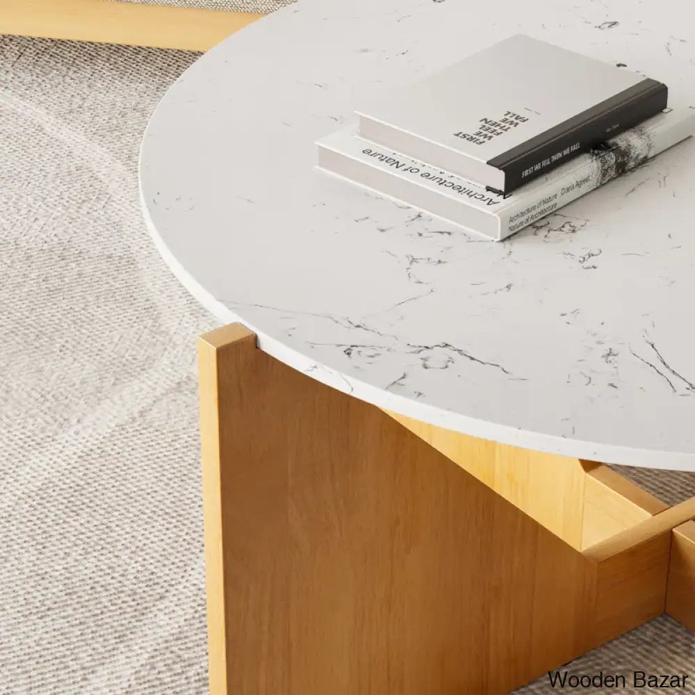 Intsy Round Coffee And Center Table