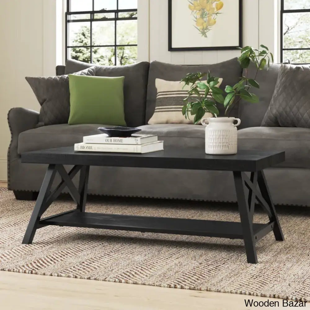 Isakson Coffee And Center Table Black