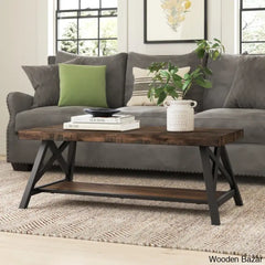 Isakson Coffee And Center Table Brown