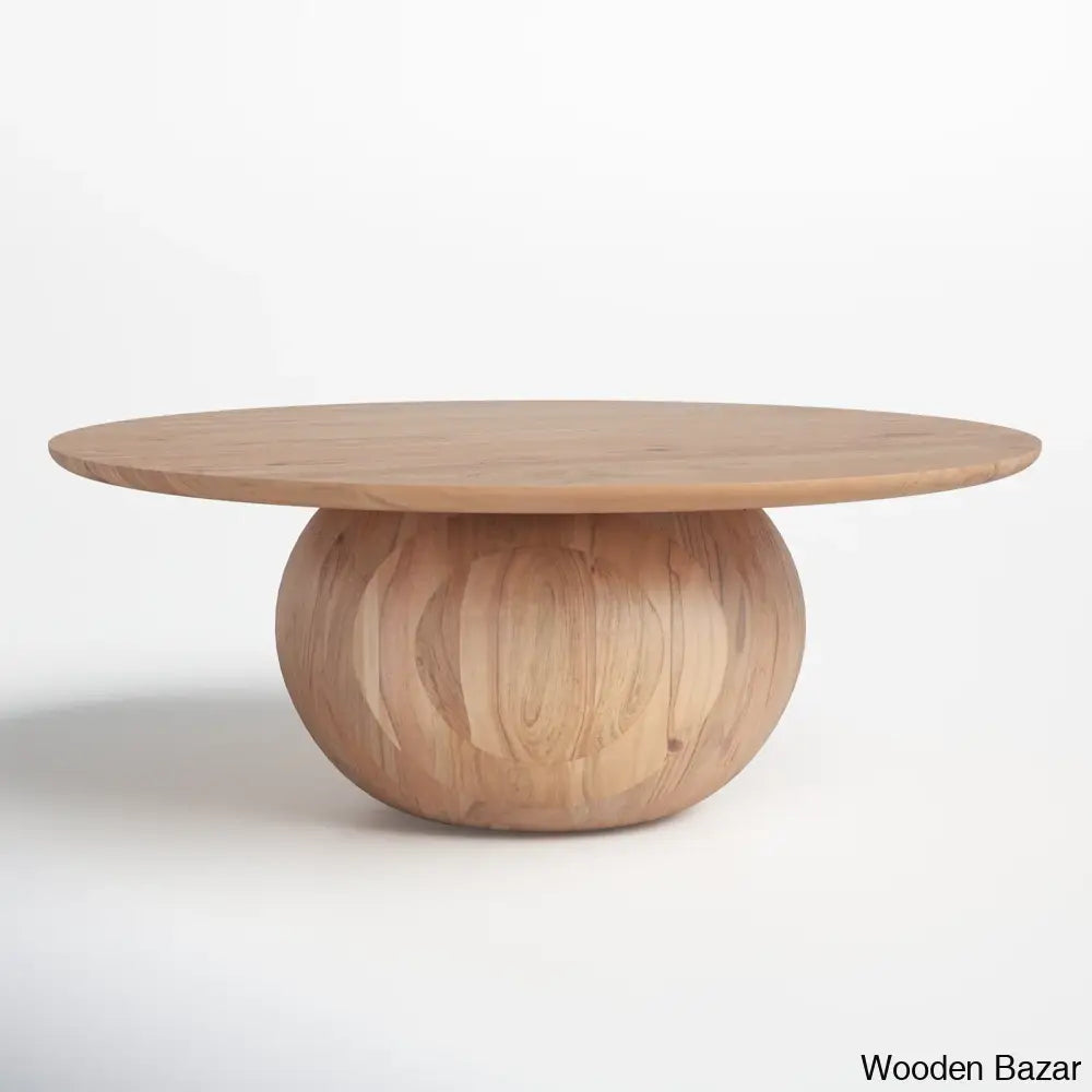 Iver Solid Wood Coffee Table And Center Table