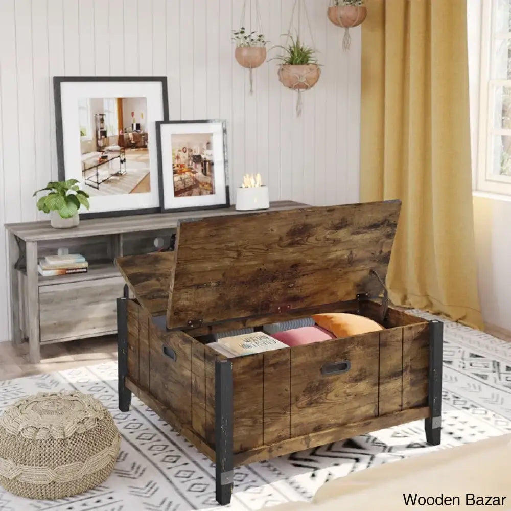 Ivybridgey Lift-Top Coffee And Center Table With Storage