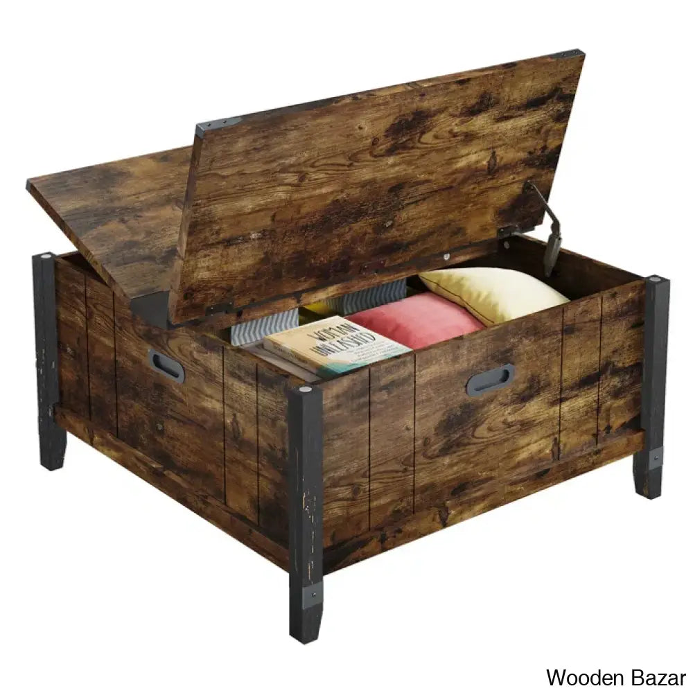 Ivybridgey Lift-Top Coffee And Center Table With Storage