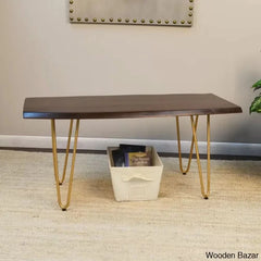 Jacorac Solid Wood Top Coffee And Center Table