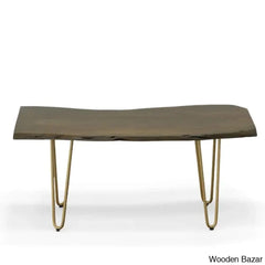 Jacorac Solid Wood Top Coffee And Center Table