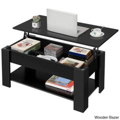 Jairob Single Coffee And Center Table Black