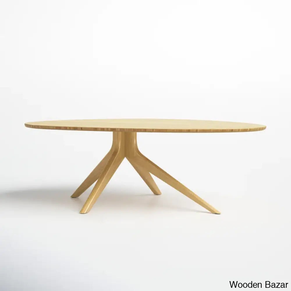 Janeyx Solid Wood Coffee And Center Table