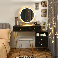 Black Dressing Table