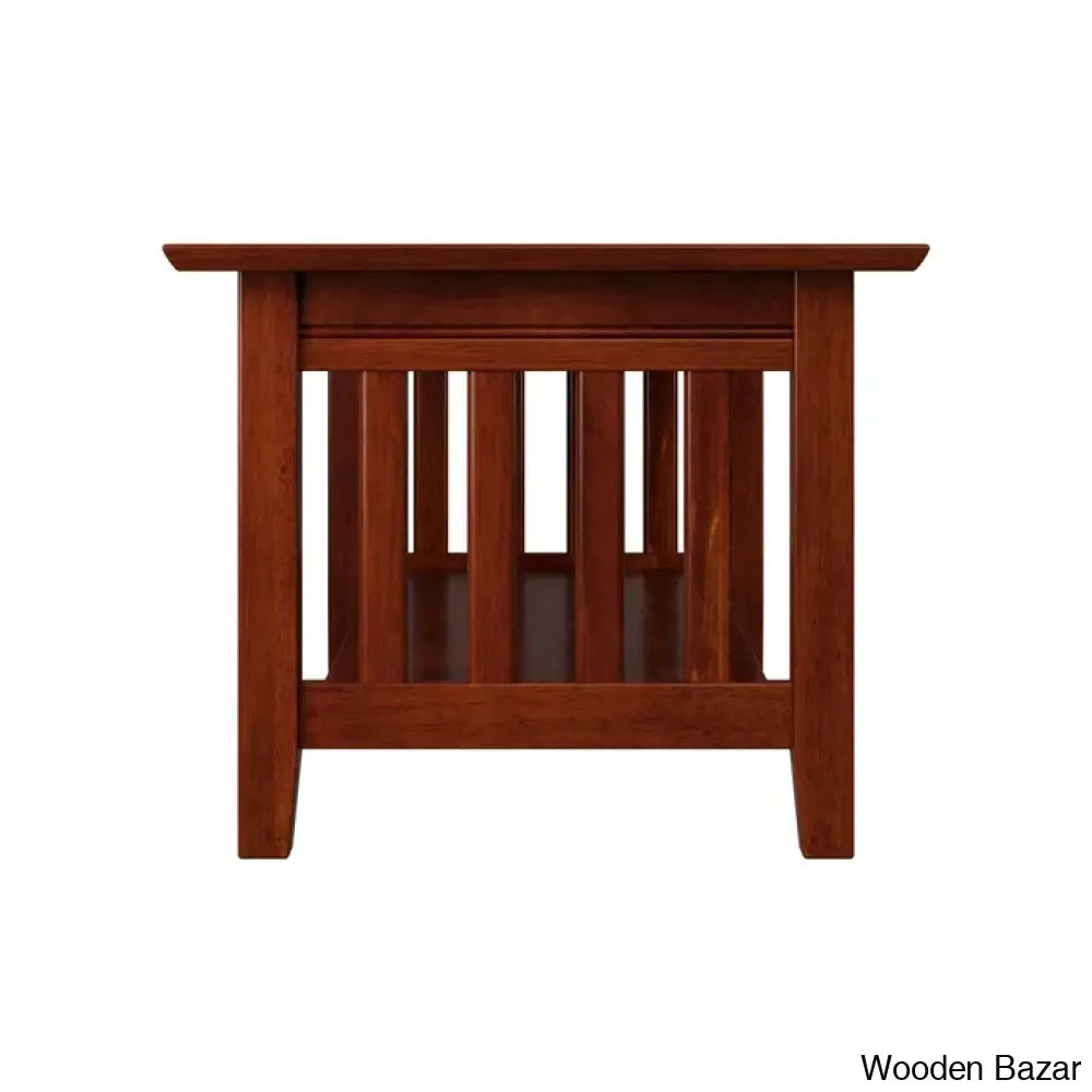 Jarrach Solid Wood Coffee And Center Table