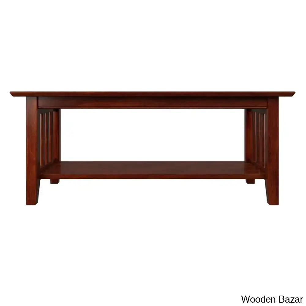 Jarrach Solid Wood Coffee And Center Table