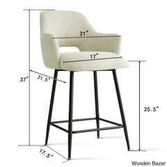 Jaydeny Upholstered Arm 25.5’’ Counter And Bar Stool (Set Of 2)