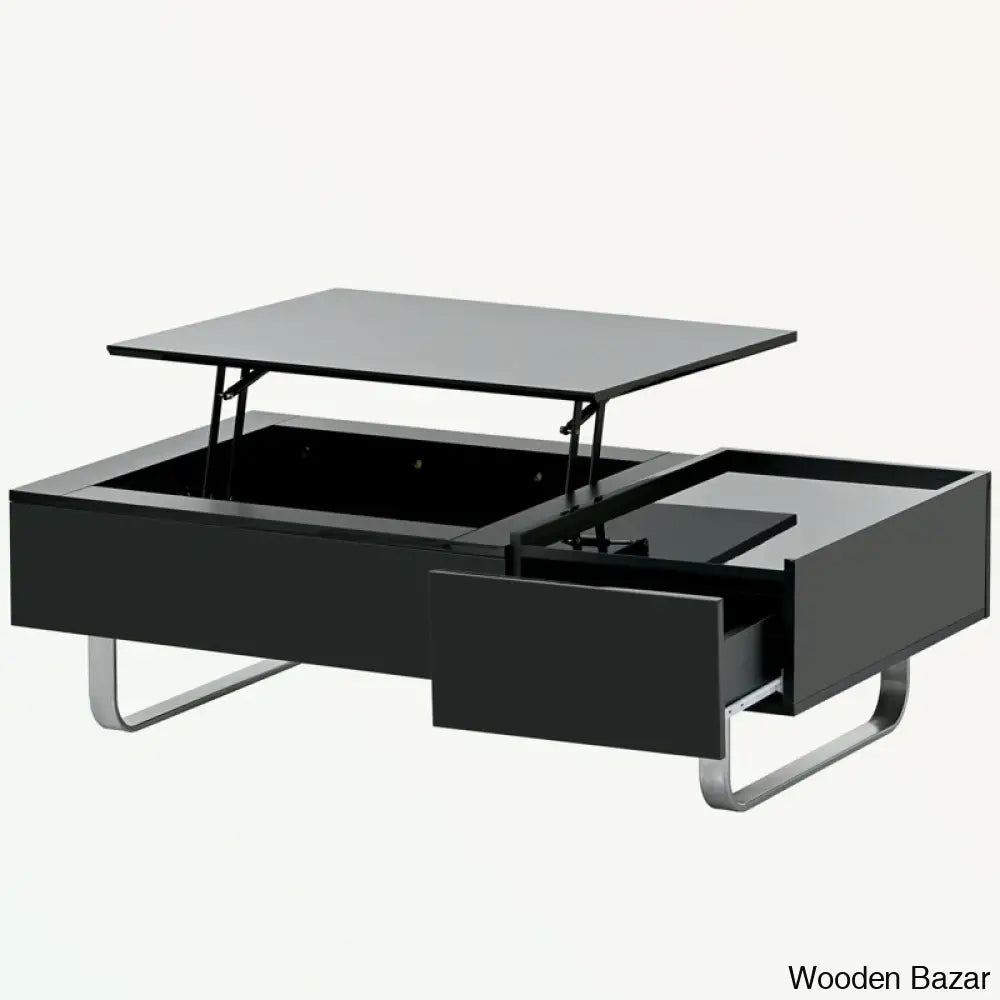 Jayzeh Lift Top Coffee And Center Table Living Room Cocktail Table